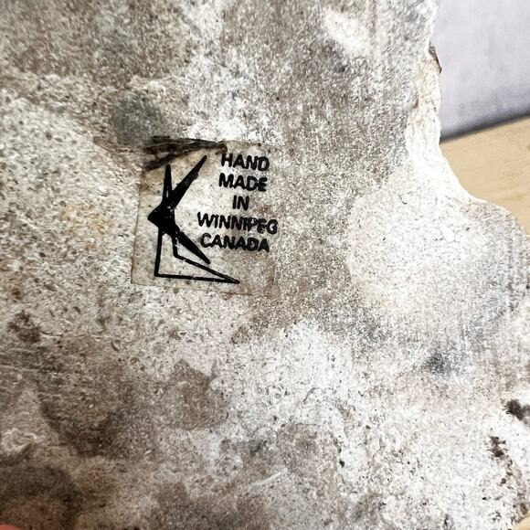 Vintage Crystal & Rock Len Chodirker Canadian Artist Paperweight MCM Decor - Picture 10 of 10